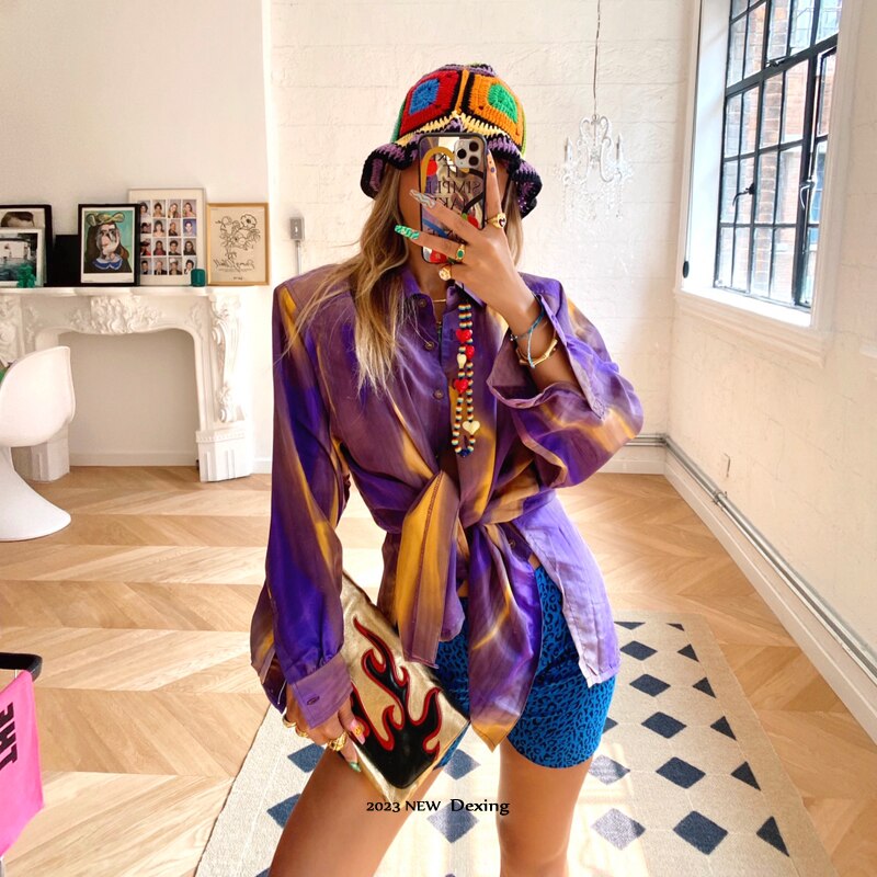 Art School Drop Out Crochet Bucket Hat