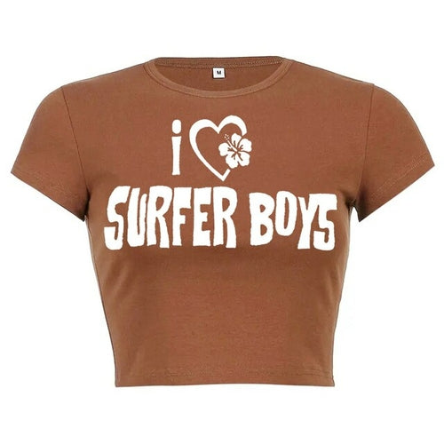 I <3 Surfer Boys! Baby Tee