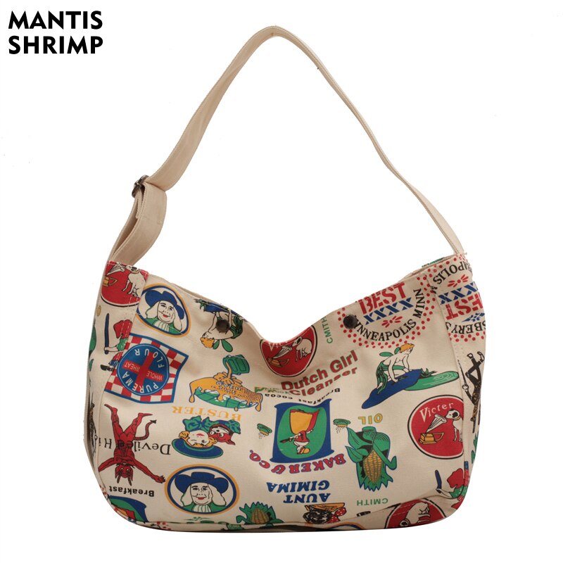 Canvas Shoulder Commuter Bag | Canvas Crossbody Bag | Canvas Messenger