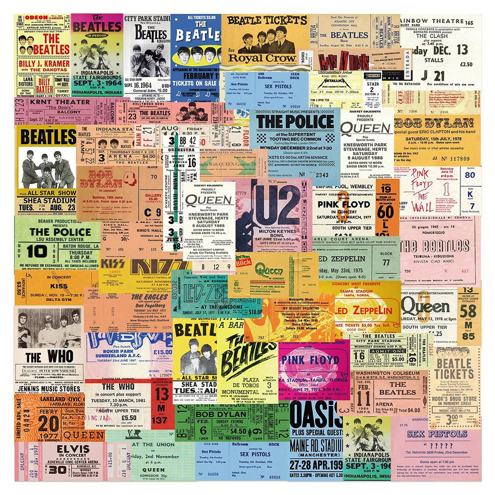 BEATLES STICKERS PACK