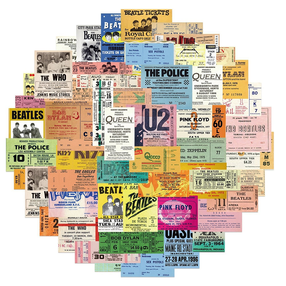 BEATLES STICKERS PACK