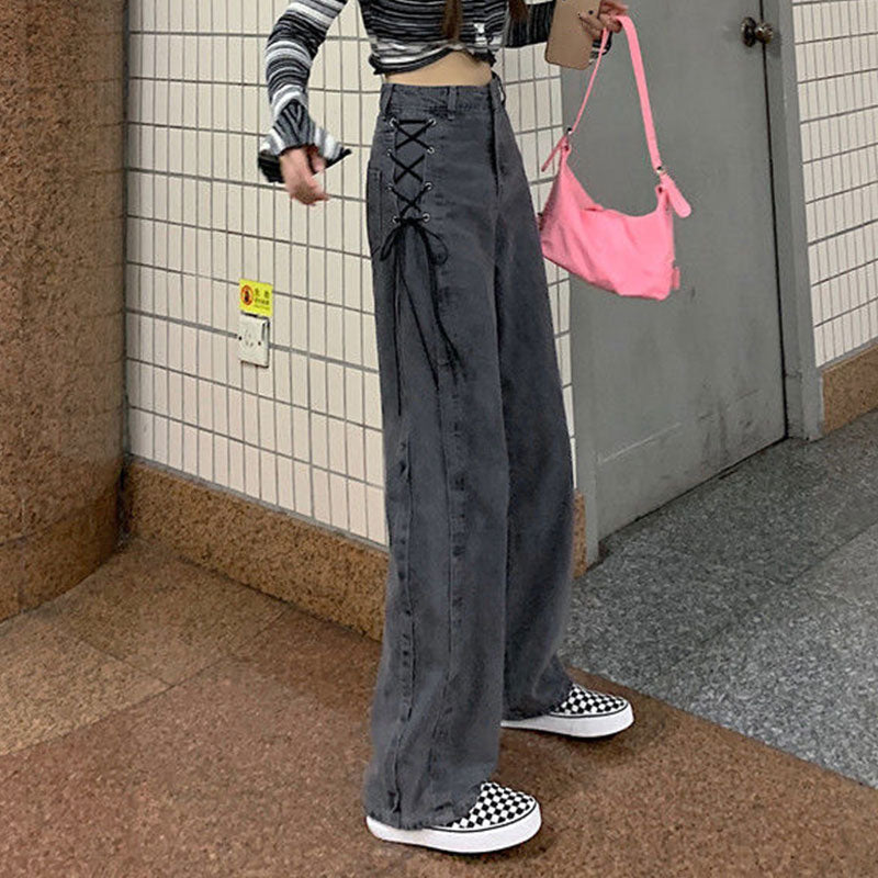 LACE UP Denim
