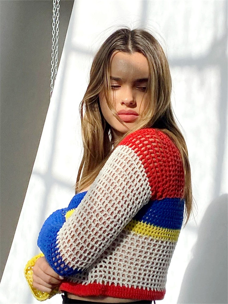 WORLDLY Crochet Knit