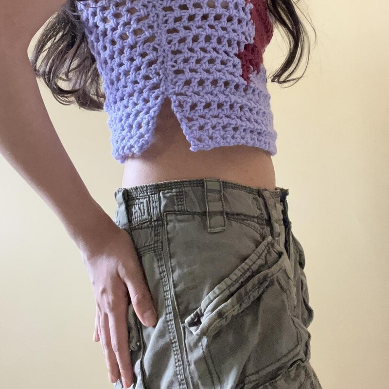 Pixies Punk Crochet Tank