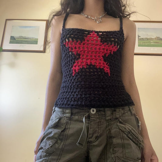 Pixies Punk Crochet Tank