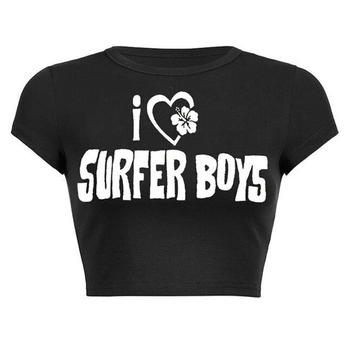 I <3 Surfer Boys! Baby Tee
