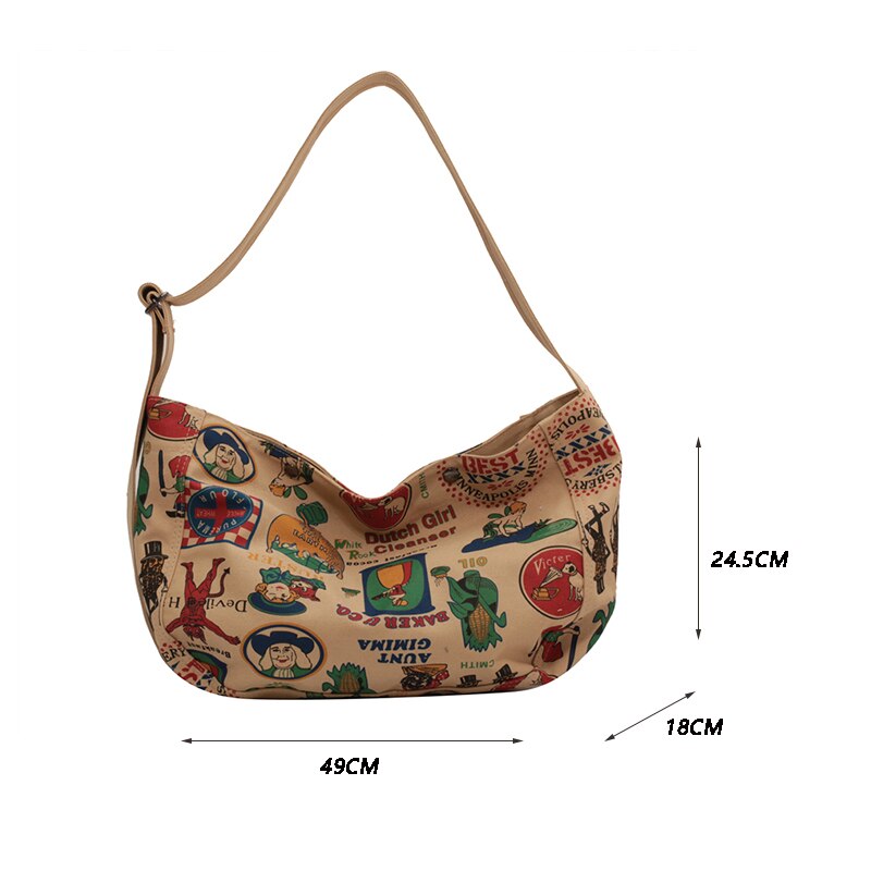 Canvas Shoulder Commuter Bag | Canvas Crossbody Bag | Canvas Messenger