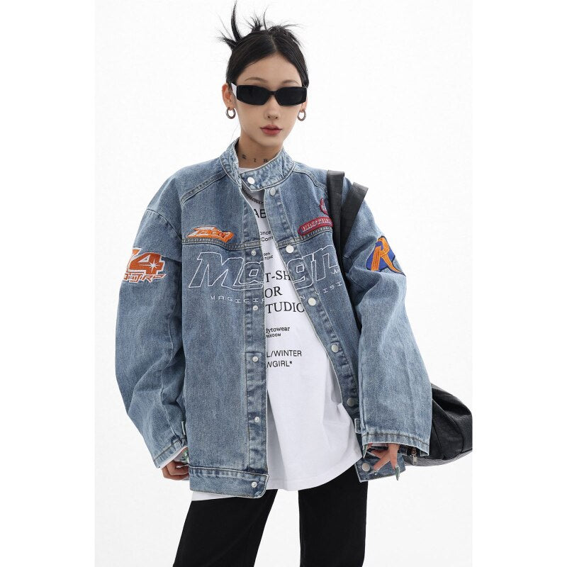 PATCHWORK BOMBER